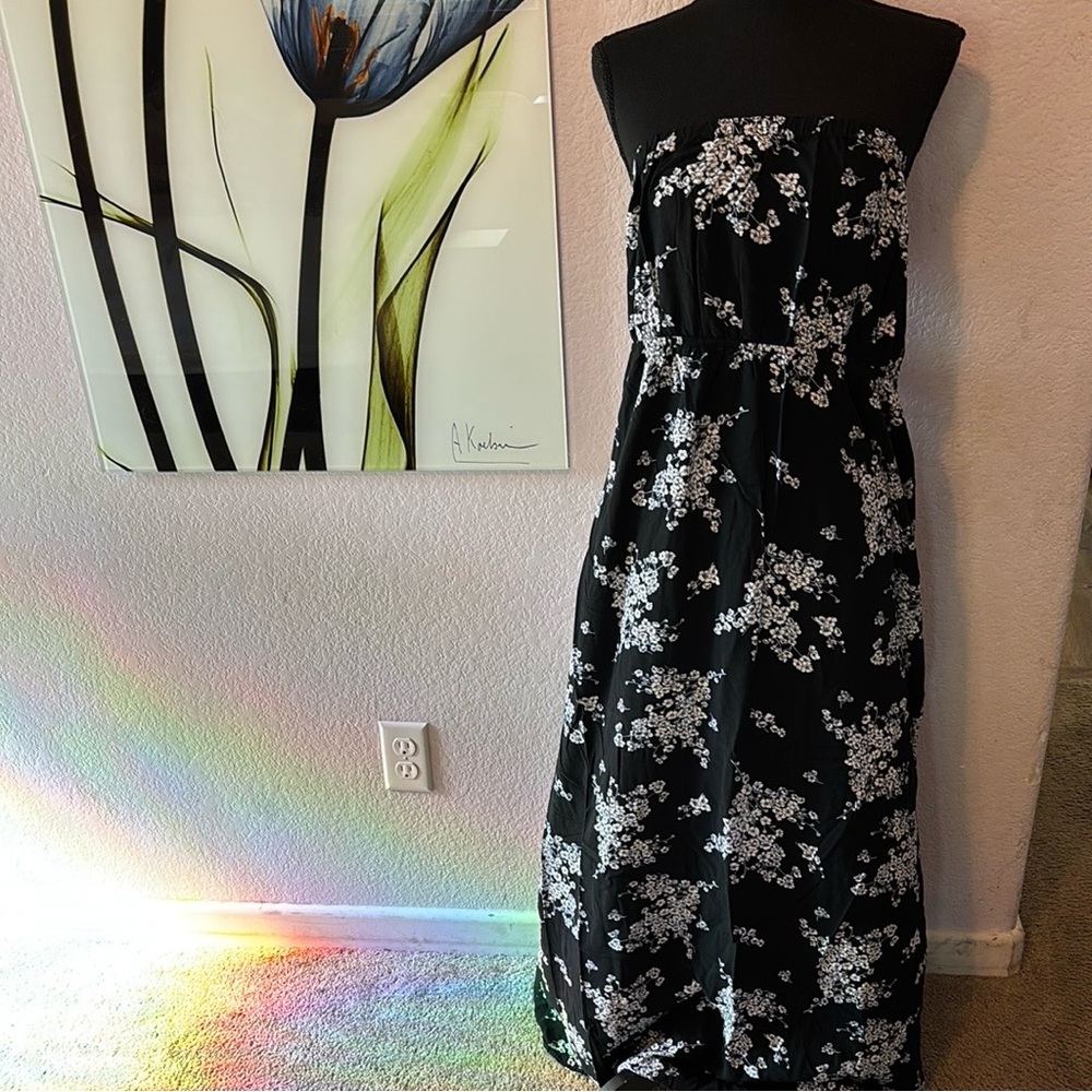 strapless dress size XL